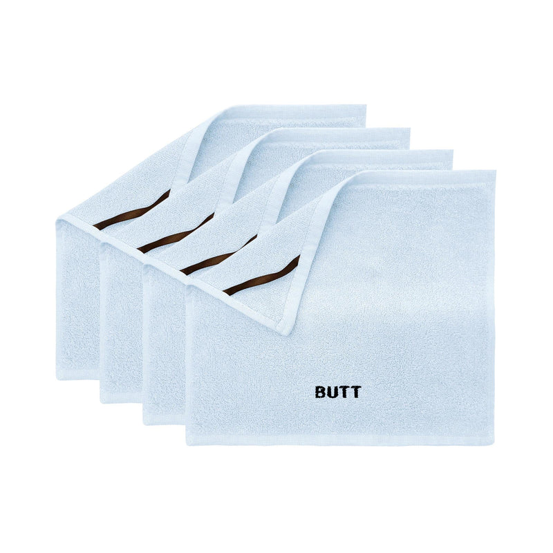 Load image into Gallery viewer, 100% Bamboo Butt or Rear-End Washcloth Set of 4 Washcloths