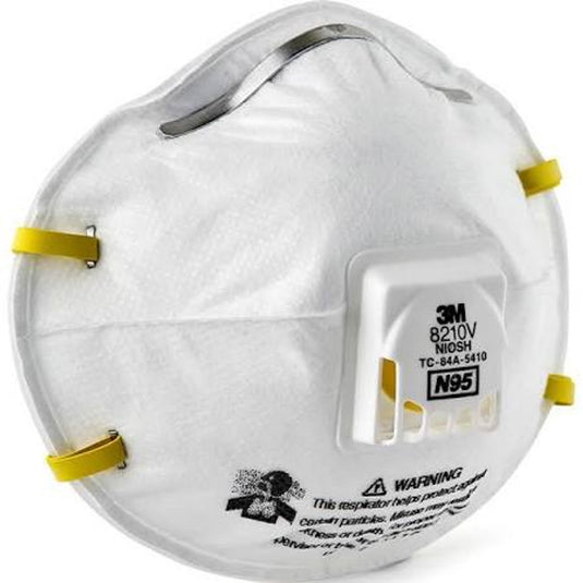 3M 8210V N95 Particulate Respirator with Valve (Box)
