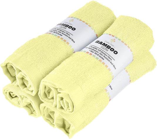 100% Bamboo Washcloth - 4 washcloths