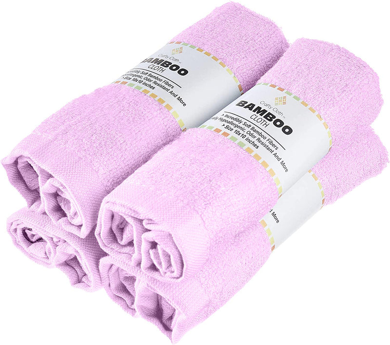 Load image into Gallery viewer, 100% Bamboo Washcloth - 4 washcloths