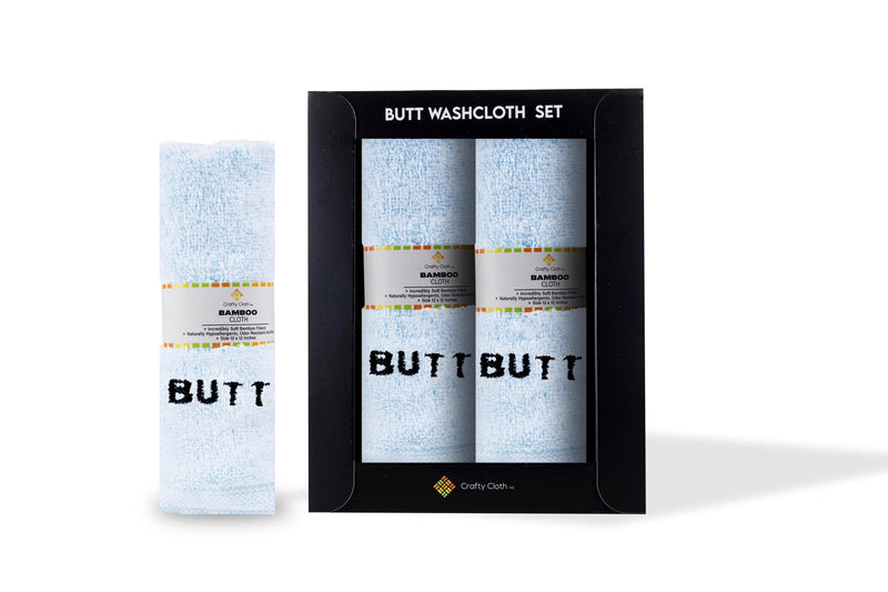 Load image into Gallery viewer, 100% Bamboo Butt or Rear-End Washcloth Set of 4 Washcloths