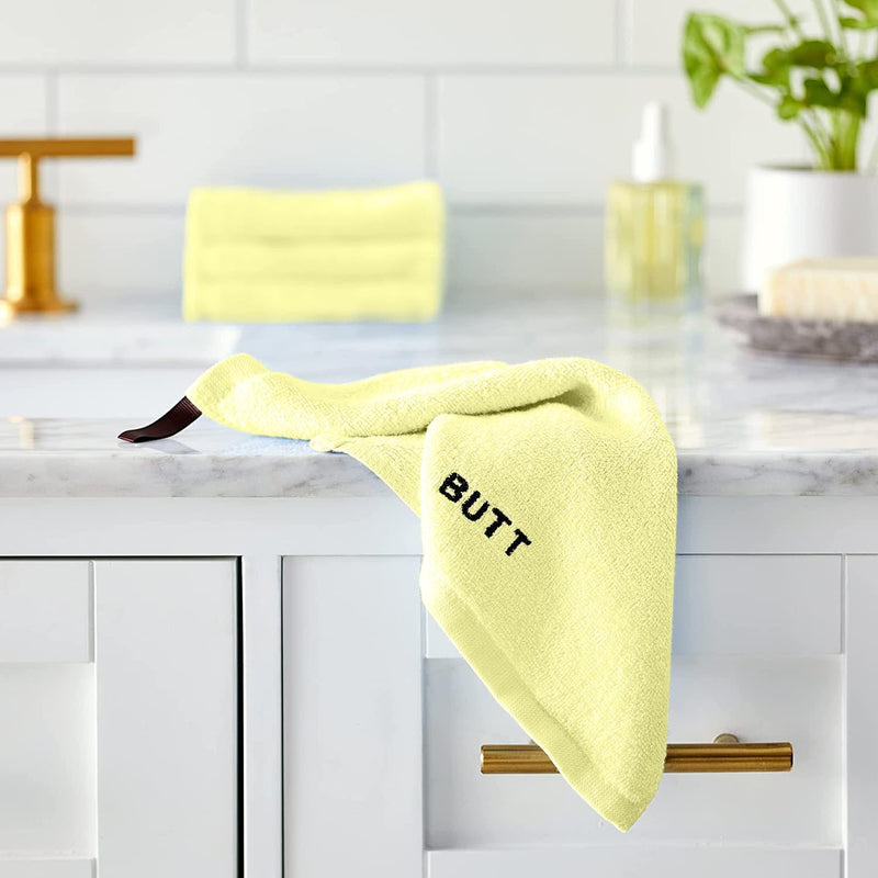 Load image into Gallery viewer, 100% Bamboo Butt or Rear-End Washcloth Set of 4 Washcloths