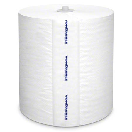 Von Drehle White Hardwound Roll Towel - 7.9