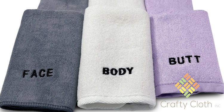 EOM Towels Bulk White Washcloths - Set of 30 - Size 12 x 12 - Thick –