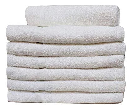 15X25 - Premium White Hand towels 100% Cotton