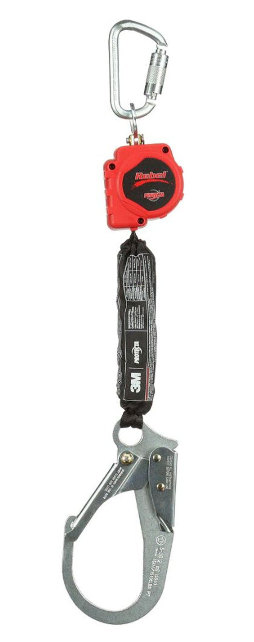 Load image into Gallery viewer, Protecta 3100405 Self Retracting Lifeline 6&#39; Web with Steel Rebar Hook
