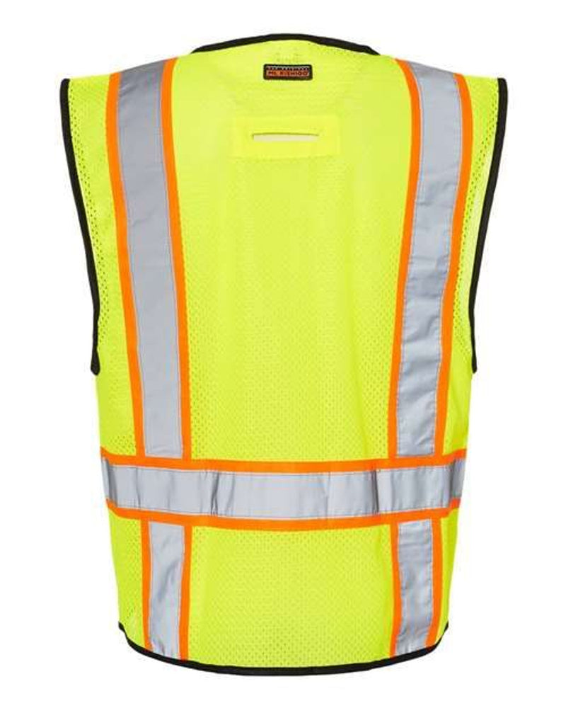 Load image into Gallery viewer, Kishigo 1580 Class 2 Economy 6 Pocket Contrast Vest
