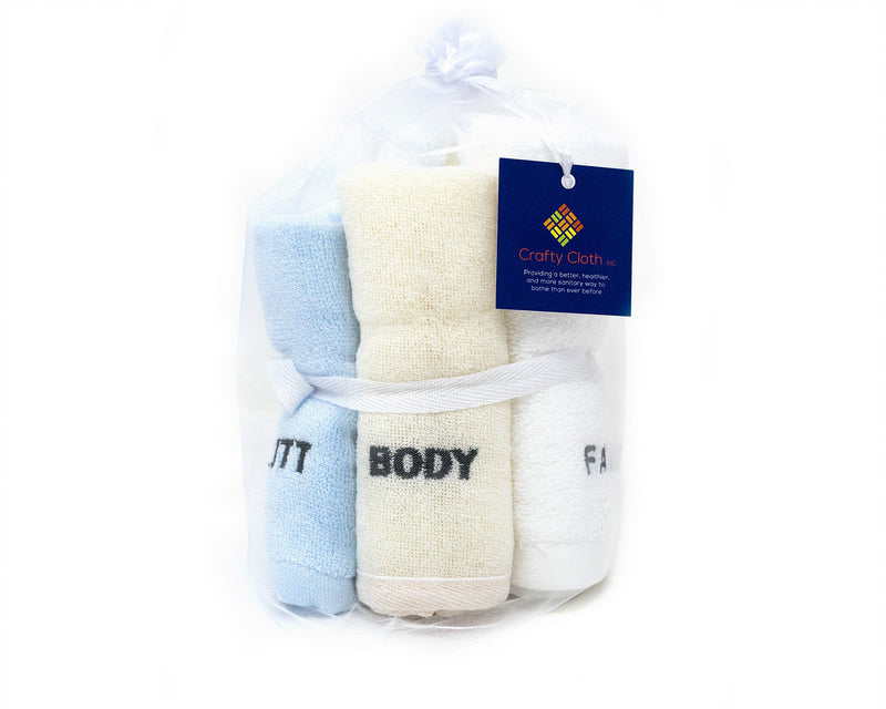 Load image into Gallery viewer, The Complete Washcloth Set – 6 Piece - For Face, Body, and Butt
