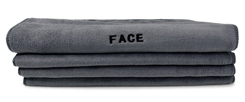 FACE CLOTH - Microfiber Washcloth Set of 4 Microfiber Face Cloth by Crafty Cloth (Set of 4)