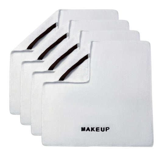 Makeup Remover -  Microfiber Towel Set of 4