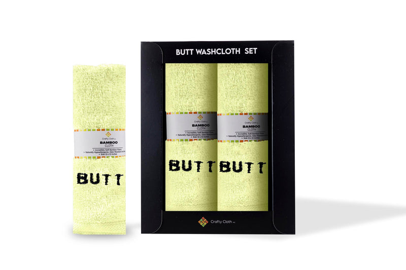 Load image into Gallery viewer, 100% Bamboo Butt or Rear-End Washcloth Set of 4 Washcloths
