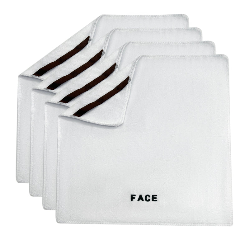 Load image into Gallery viewer, FACE CLOTH - Microfiber Washcloth Set of 4 Microfiber Face Cloth by Crafty Cloth (Set of 4)
