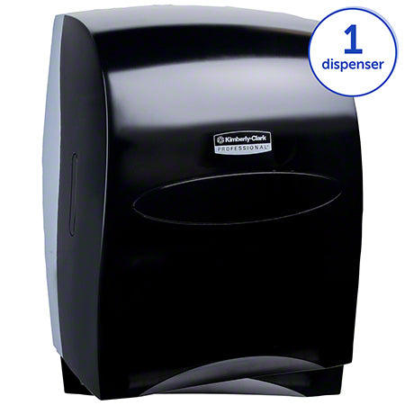 Kimberly-Clark® Sanitouch® Manual Hard Roll Towel Dispenser - Smoke