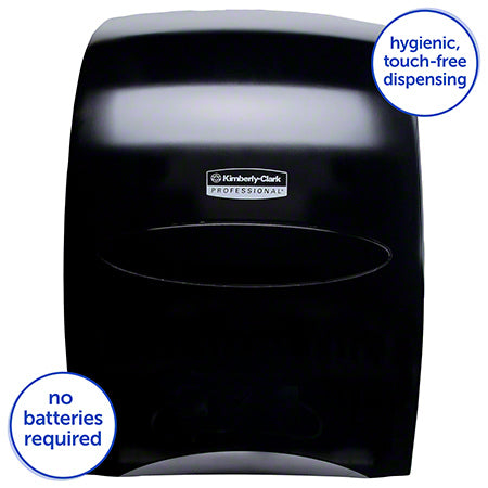 Kimberly-Clark® Sanitouch® Manual Hard Roll Towel Dispenser - Smoke