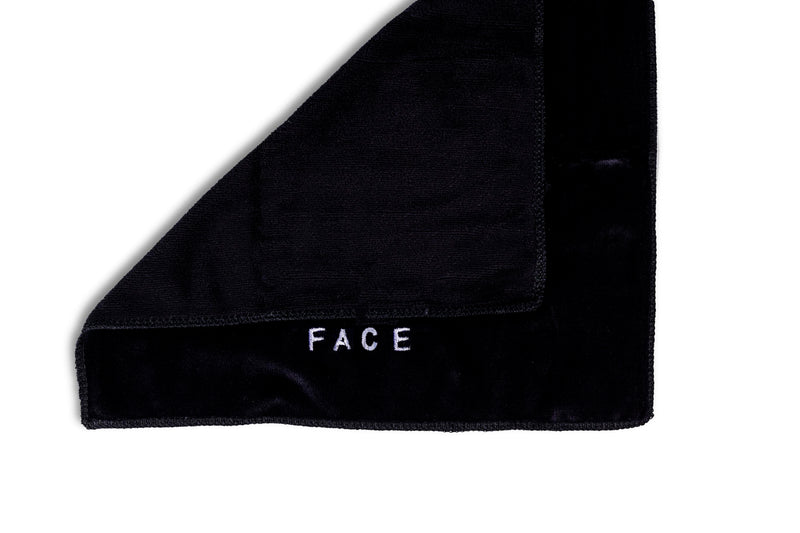 Load image into Gallery viewer, Black Face Washcloth Set
