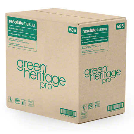 Green® Heritage Pro Kitchen Roll Towel - White