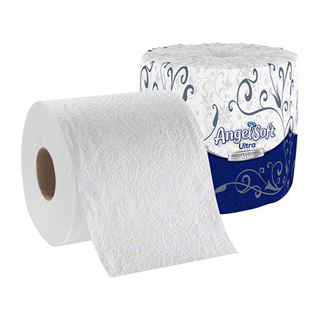 Load image into Gallery viewer, GP Pro™ Angel Soft® Ultra 2-Ply Embossed Toilet Paper - 4.5&quot; x 4.05&quot;
