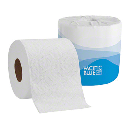 GP Pro™ Pacific Blue Select™ 2 Ply Embossed Toilet Paper - 4.0" x 4.0"