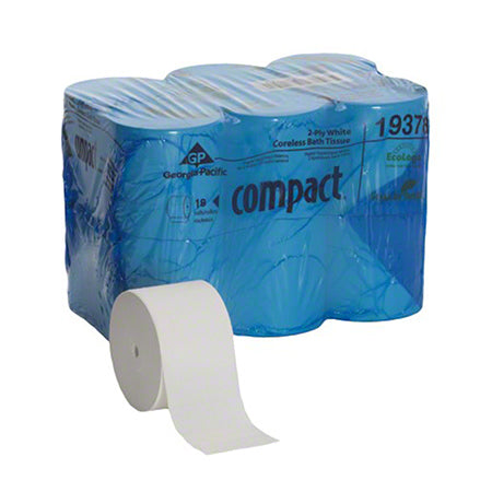 GP Pro™ Compact® Coreless 2 Ply Recycled Toilet Paper - 3.85