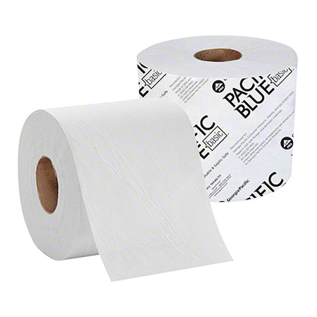 Load image into Gallery viewer, GP Pro™ Pacific Blue Basic™ 4&quot; Standard 2 Ply Toilet Paper - 3.9&quot; x 4.0&quot;
