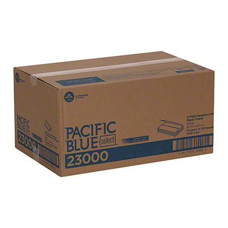 Load image into Gallery viewer, GP Pro™ Pacific Blue Select™ Premium C-Fold Towel
