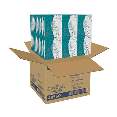 Load image into Gallery viewer, GP Pro™ Angel Soft® 2-Ply Facial Tissue - 50 ct. Flat Box
