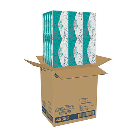 Load image into Gallery viewer, GP Pro™ Angel Soft® Premium 2-Ply Facial Tissue - 100 ct. Flat Box
