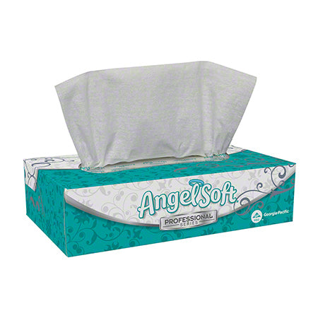 GP Pro™ Angel Soft® Premium 2-Ply Facial Tissue - 100 ct. Flat Box