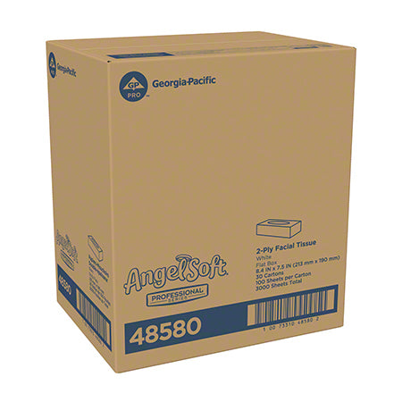 Load image into Gallery viewer, GP Pro™ Angel Soft® Premium 2-Ply Facial Tissue - 100 ct. Flat Box
