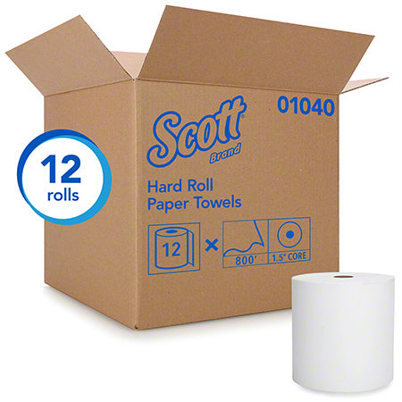 Load image into Gallery viewer, Scott® Essential Hard Roll Towel - 8&quot; x 800&#39;, White
