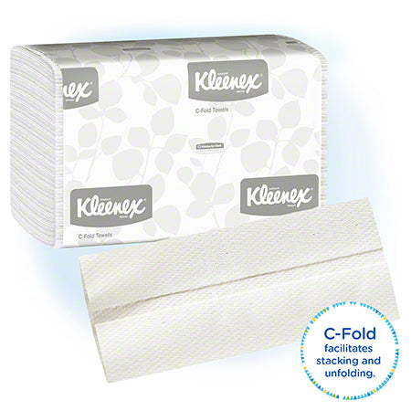 Kleenex® C-Fold Paper Towel - 10.125" x 13.15", White