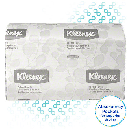 Kleenex® C-Fold Paper Towel - 10.125" x 13.15", White