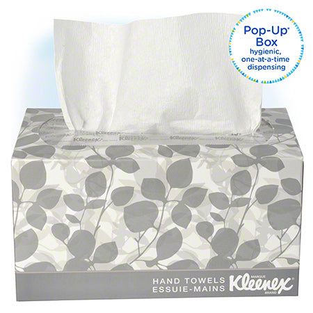 Kleenex® Hand Towel - 9" x 10.5", White