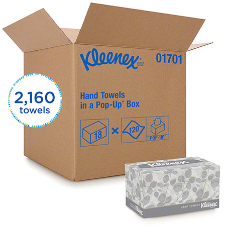 Load image into Gallery viewer, Kleenex® Hand Towel - 9&quot; x 10.5&quot;, White
