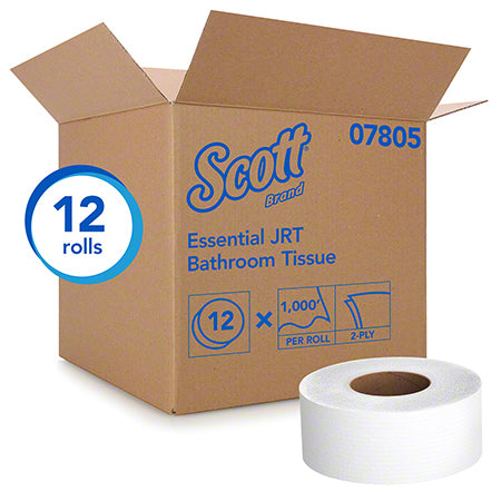 Scott® Essential Jumbo Roll Bathroom Tissue - 3.55
