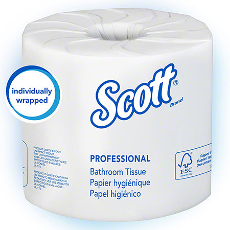 Load image into Gallery viewer, Scott® Essential 100% Recycled Fiber Standard Roll Bathroom Tissue - 4.1&quot; x 4.0&quot;
