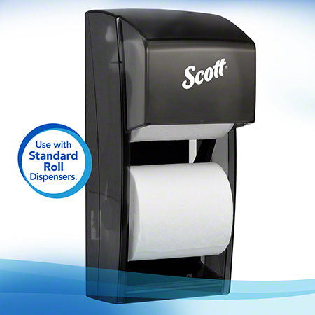 Load image into Gallery viewer, Scott® Essential 100% Recycled Fiber Standard Roll Bathroom Tissue - 4.1&quot; x 4.0&quot;
