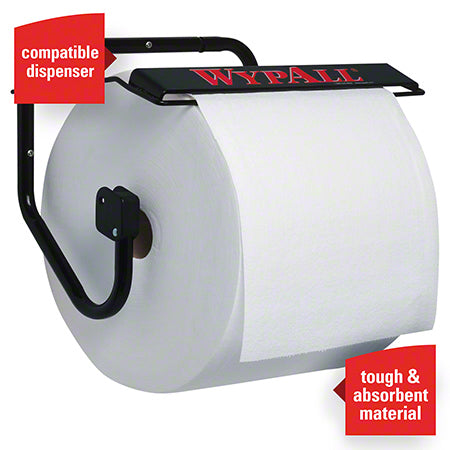 Load image into Gallery viewer, WypAll® X60 Jumbo Roll Reusable Cloth - 12.5&quot; x 13.4&quot;, White
