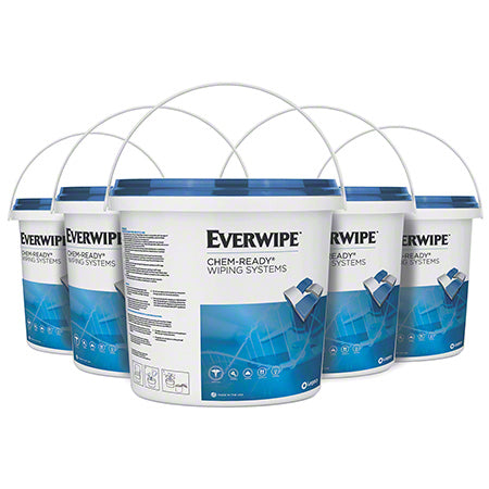 Everwipe™ Chem-Ready® Dispenser Bucket w/Resealable Lid