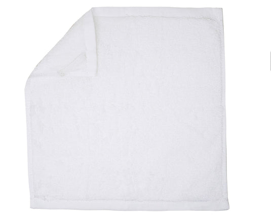 100% Egyptian Cotton Washcloth - White - 4 Washcloths