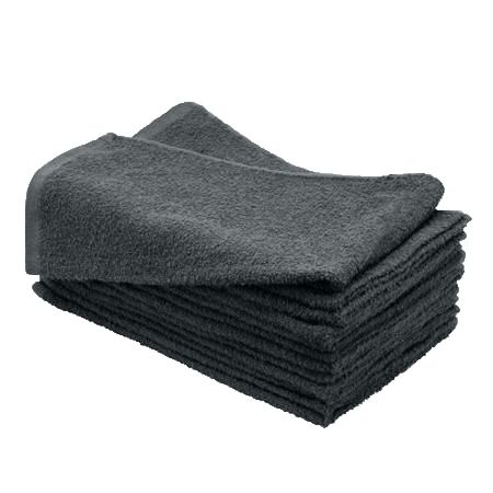 16x28-Charcoal Bleach Resistant Hand towels 100% Cotton