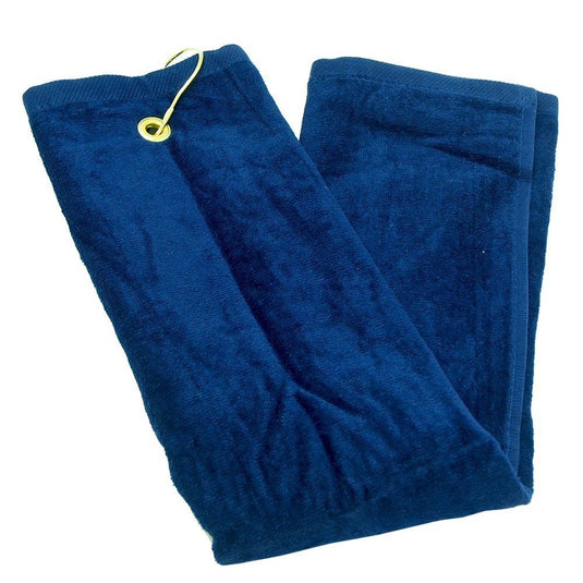 16x24 -Tri-Fold Golf Towels Velour-Terry 100% Cotton