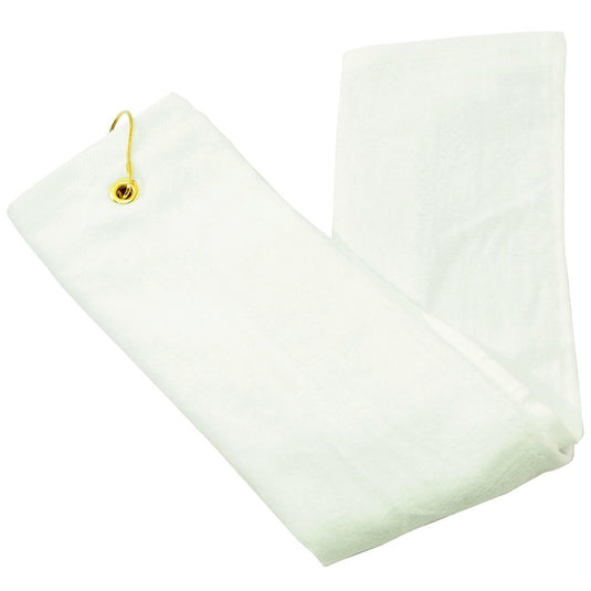 16x24 -Tri-Fold Golf Towels Velour-Terry 100% Cotton